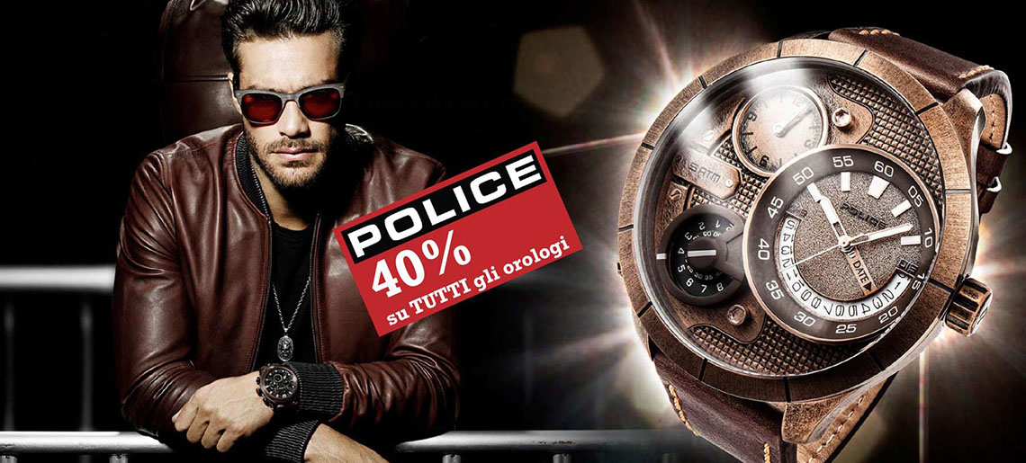Offerta del Momento - Police 40%